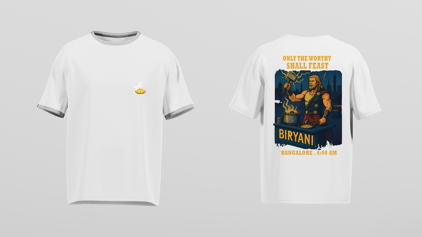 WORTHY SHALL FEAST || Crew T-Shirt