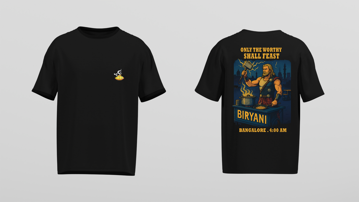 WORTHY SHALL FEAST || Unisex Classic Crew T-Shirt